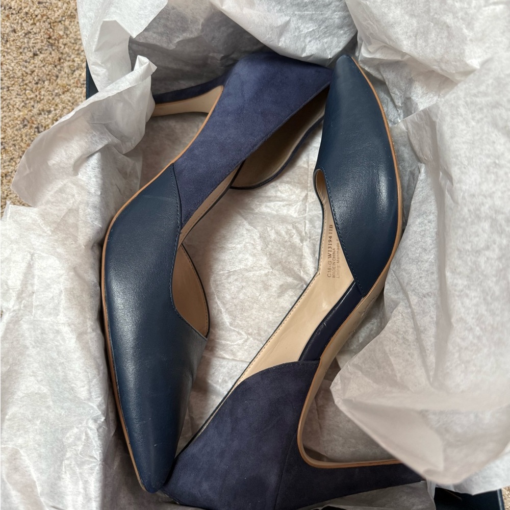 Cole Haan Navy Shoe Box